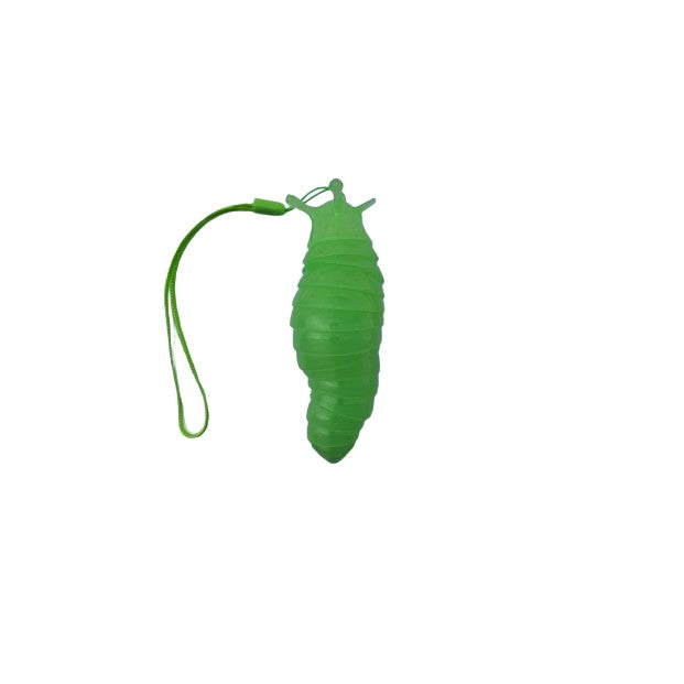 Jucarie Senzoriala Antistres, Kaveny, Fidget Toys, Omida Curcubeu, 11 cm, +3 Ani, Verde