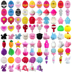 Jucarii Senzoriale Fidget Toy Squishy, Kaveny, Anti-Stres, +3 Ani. Model Tematic Paste, Multicolor
