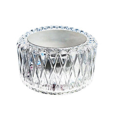 Lampa LED RGB 16, Kaveny, 3 Nivele de Intensitate, Incarcare USB, 3W, Cristal Acrilic, 6x12 cm, Telecomanda, Transparent