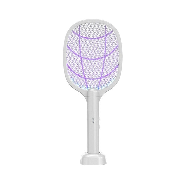 Lampa Electrica Impotriva Tantarilor, Kadeny, 42.5 x 18 x 7.5 cm, Reincarcabila cu Cablu USB Inclus, Plasa din Aluminum, Alb