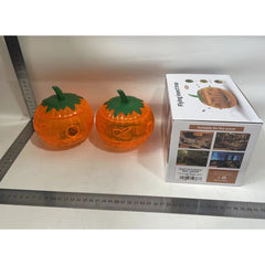 Set 2 Capcane pentru Insecte, Kadeny, Forma de Dovleac, 12x9.2x12.2 cm, din ABS, Portocaliu