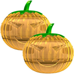 Set 2 Capcane pentru Insecte, Kadeny, Forma de Dovleac, 12x9.2x12.2 cm, din ABS, Portocaliu