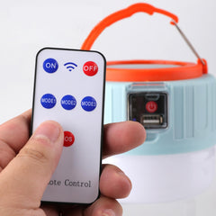 Lampa Portabila, Kadeny, Incarcare Solara + USB, Afisaj Inteligent al Bateriei, Raza de Actiune 32 mp, 6x9x11 cm, 3 Moduri, Alb