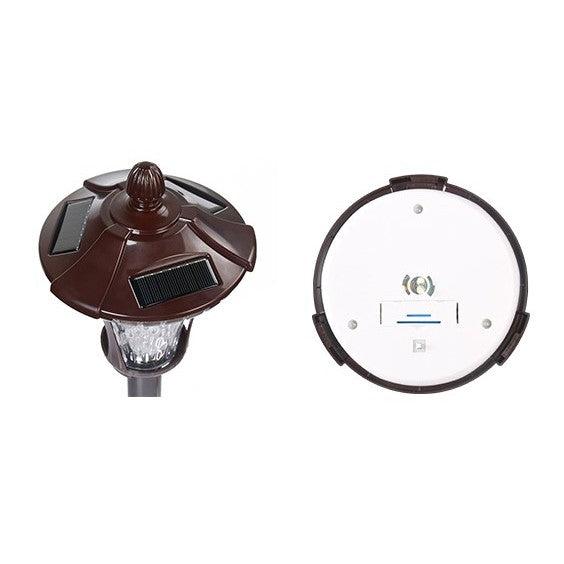 Lampa solara cu prindere de perete, Kaveny, Alb cald