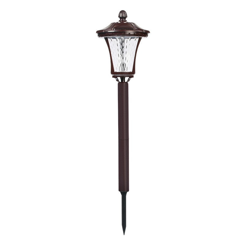 Lampa solara cu prindere in pamant, Kaveny, inaltime 65 cm, Alb Rece