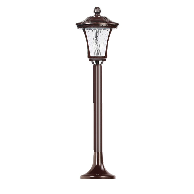 Lampa solara cu prindere in pamant, Kaveny, inaltime 65 cm, Alb Rece