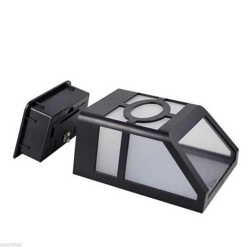 Lampa solara cu senzor Geometric, IP65, Lumina colorata, Kaveny