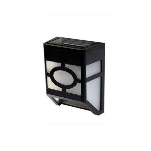 Lampa solara cu senzor Geometric, IP65, Lumina colorata, Kaveny