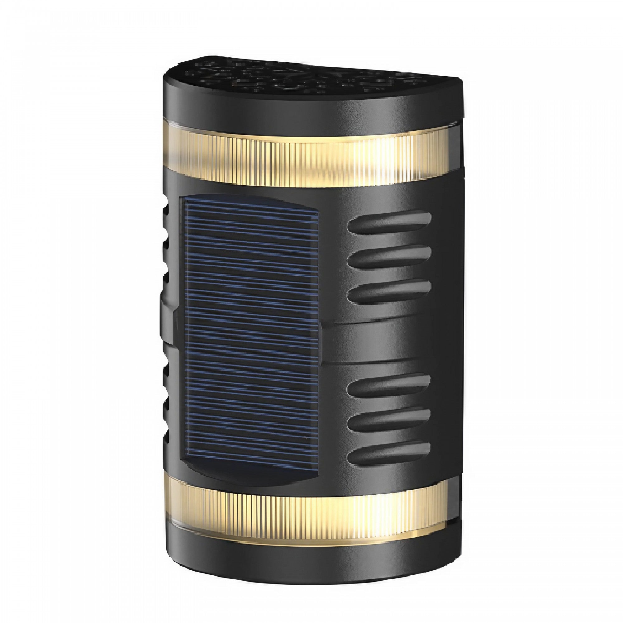 Lampa solara LED decorativa cu lumina bidirectionala Kaveny,  IP65, 1.2V, 600mah, 15.1 x 9 x 6 cm, material ABS, alb rece