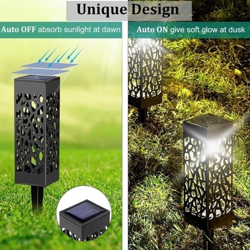Lampa solara LED Kaveny, tip felinar cu acoperis, pentru gradina, inaltime 30.2 cm, putere 0.2W, 1.2V, 600mAh, alb cald