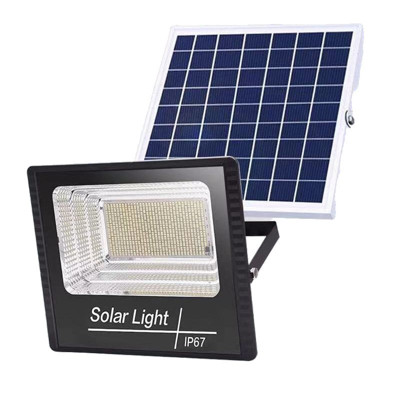 Lampa solara stradala, Kaveny, 281 LED, 150 W, cu panou solar, brat de montare inclus