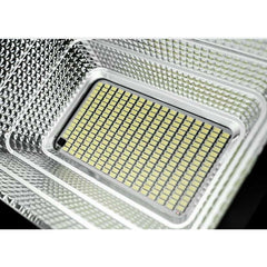 Lampa solara stradala, Kaveny, 220 LED, 100 W, cu panou solar, brat de montare inclus