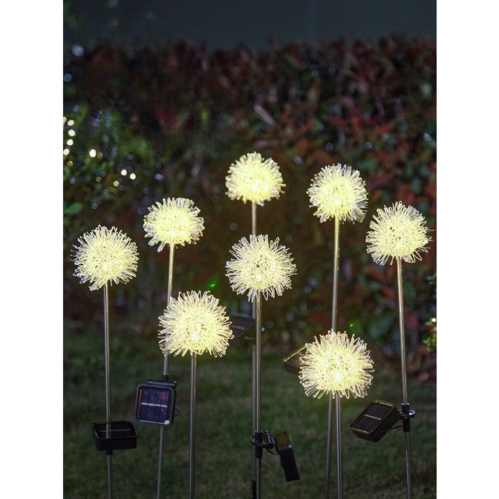 Lampa solara sub forma de Papadie,  alb cald, Kaveny