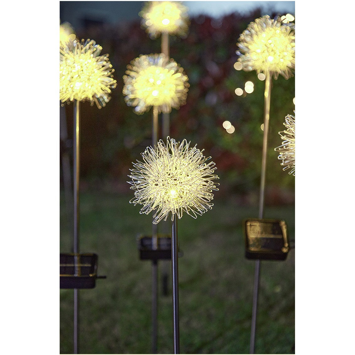 Lampa solara sub forma de Papadie,  alb cald, Kaveny