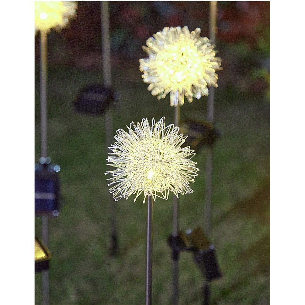 Lampa solara sub forma de Papadie,  alb cald, Kaveny