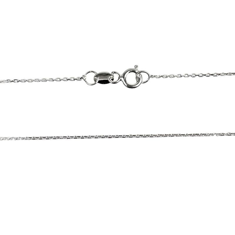 Lantisor Argint 925 Zale Patrate 55 cm, 2.43 g