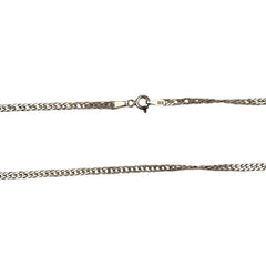 Lantisor din Argint 925, Zale Plate 55 Cm