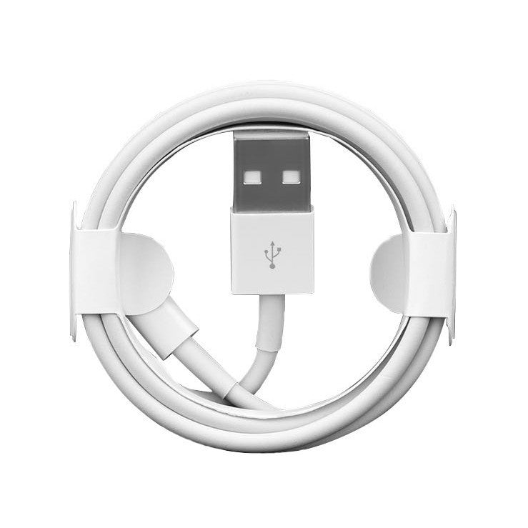Cablu de Date pentru Telefon, Kadeny, port USB-A Compatibil cu iPhone cu porturi de tip Lightning, pentru Incarcare Rapida, Lungime 2M, Alb