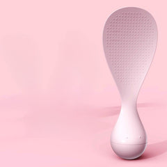 Lingura de Orez Termorezistenta, Kadeny, Roz, cu Baza Antialunecare, Perfecta pentru Preparare si Servire