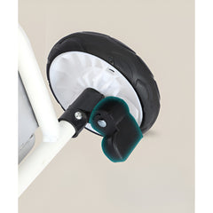 Carucior Sport Kaveny 3in1, 6-36 Luni, Reversibil, Pliabil, Tavita pentru Masa, Pozitie de Somn, Centura de Siguranta, Roti 360, Suport Pahar, Copertina pentru Soare, 33x66x85cm, Alb Model Pisica