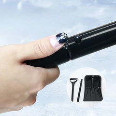 Lopata de Iarna, Kadeny, pentru Deszapezire, din ABS si Aliaj de Aluminiu, Maner Detasabil, 96 x 25 x 54 cm, Negru