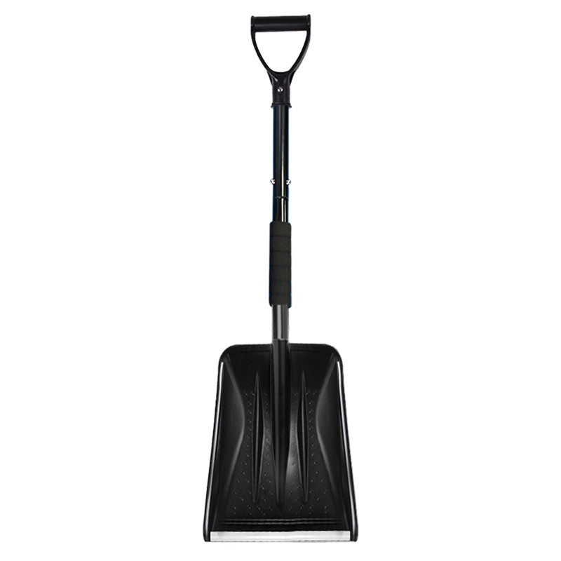Lopata de Zapada, Kadeny, Multifunctionala, Demontabila, cu Maner Antiderapant, Aluminiu, Plastic, Solutia pentru Iarna, pentru Deszapezire, 80x11x25.7 cm, Neagra
