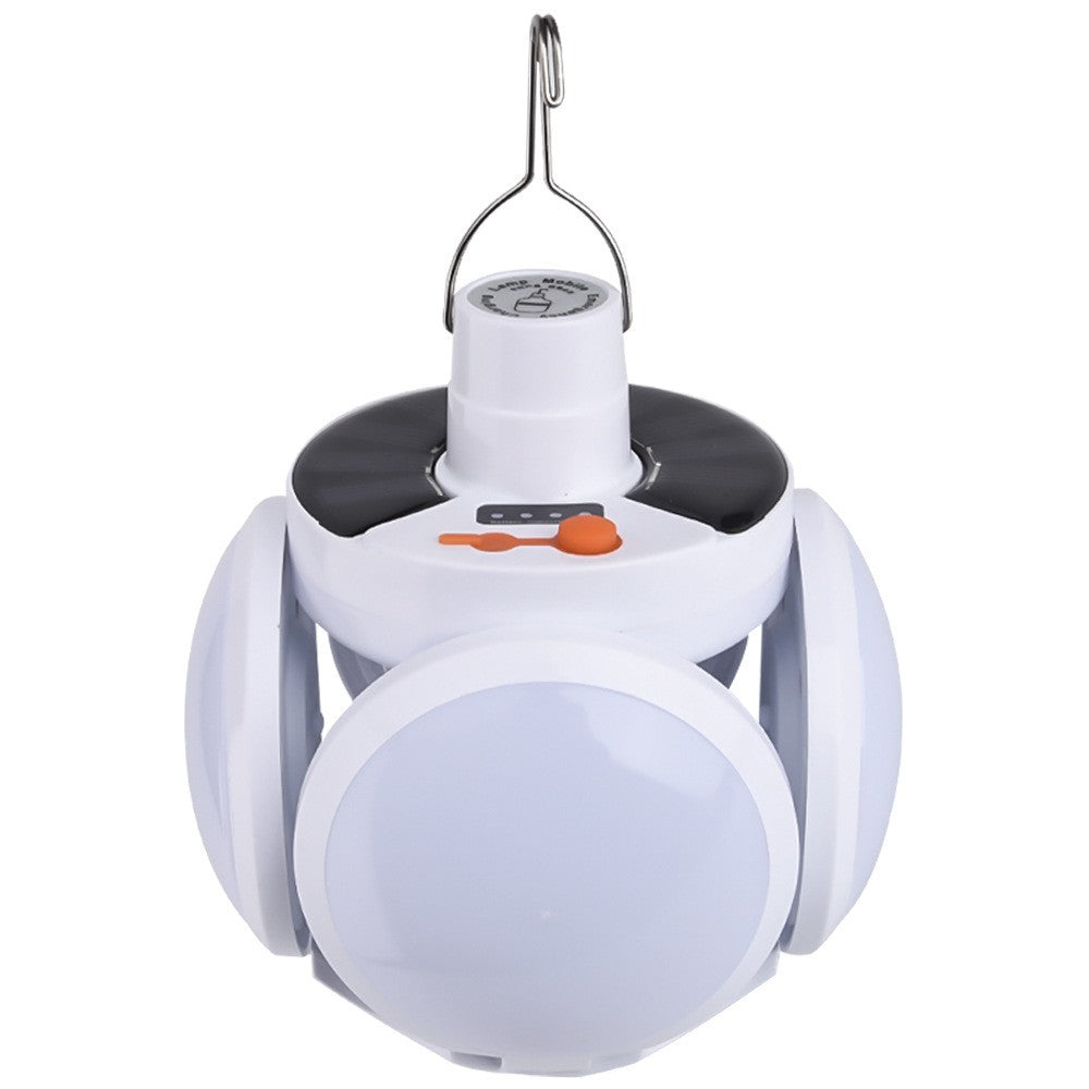 Lampa solara cu 25 LED-uri, pliabila, prindere carlig cu 5 moduri de iluminare, Kaveny