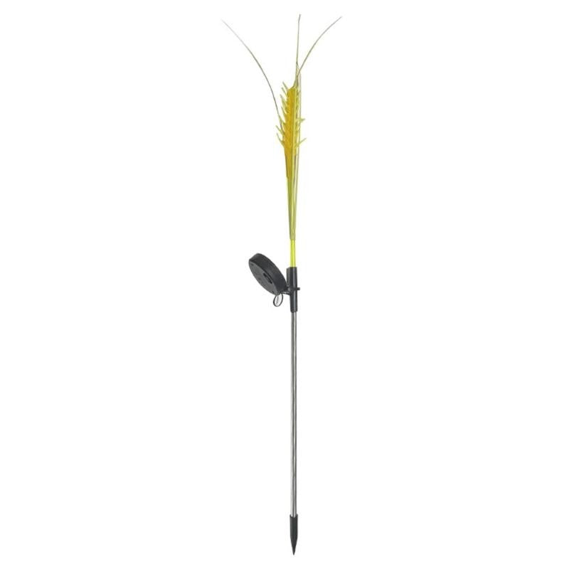 Lumina solara LED tip Spic de grau, inaltime 80 cm, pentru gradina, Kaveny