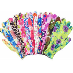 Manusi de Gradinarit, Kadeny, din Nailon, Marime Universala 20 cm, Model Inflorat, Antiderapante, Multicolor