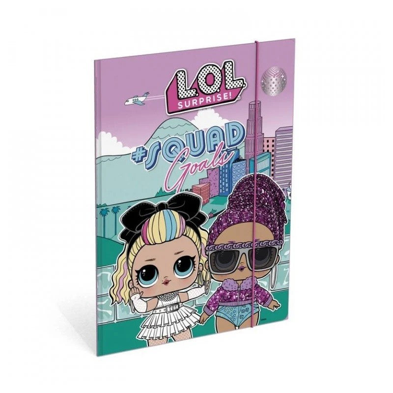 Mapa carton St.Majewski LOL 624094, cu elastic, A4, carton