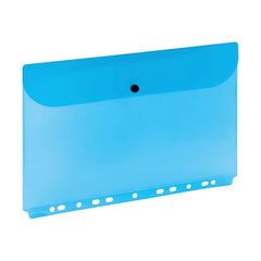 Mapa plastic Grand ZP045A / 1161, cu capsa, A4, albastru, perforatii