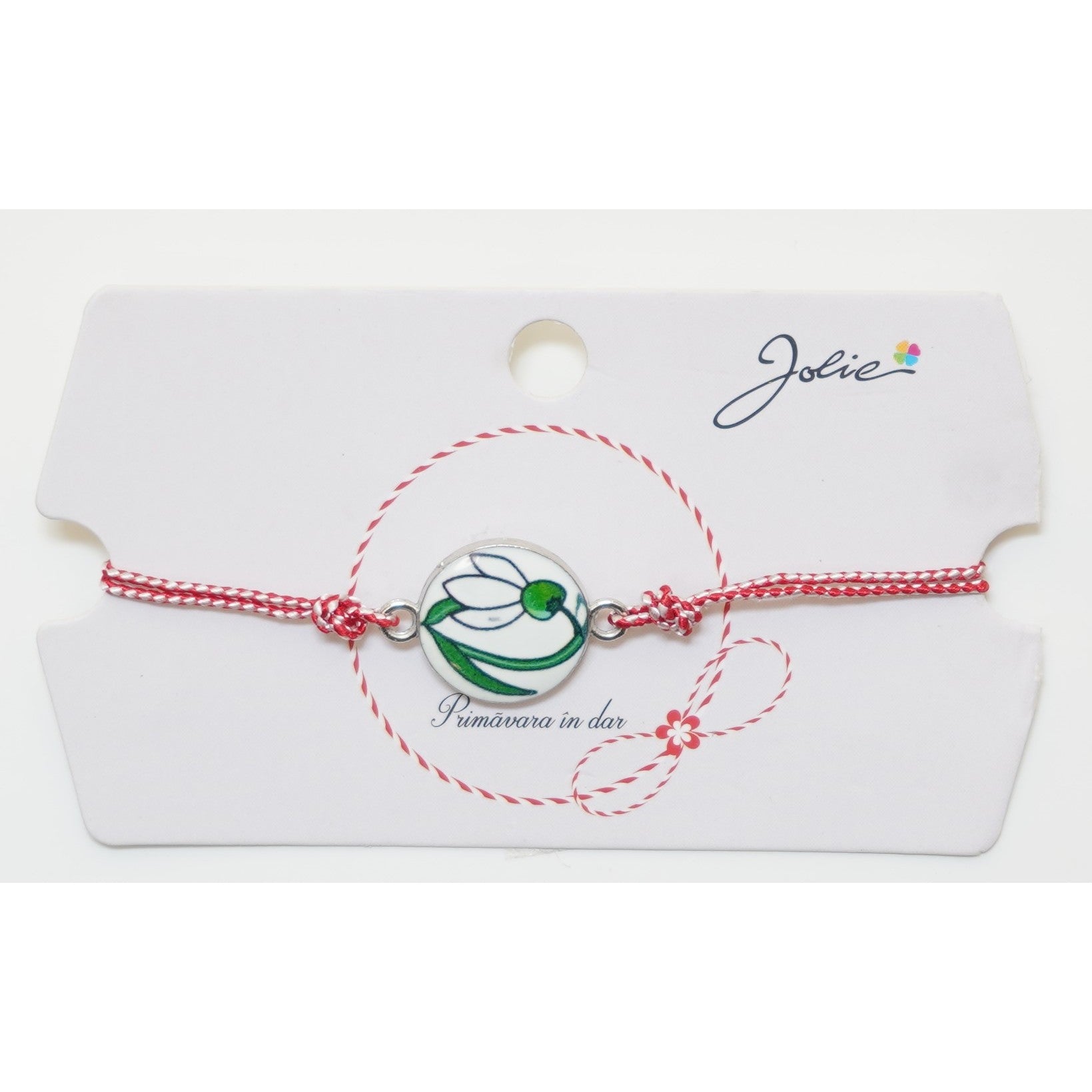 Martisor Bratara Traditionala, Pandantive Aprox 2 cm, Model 6