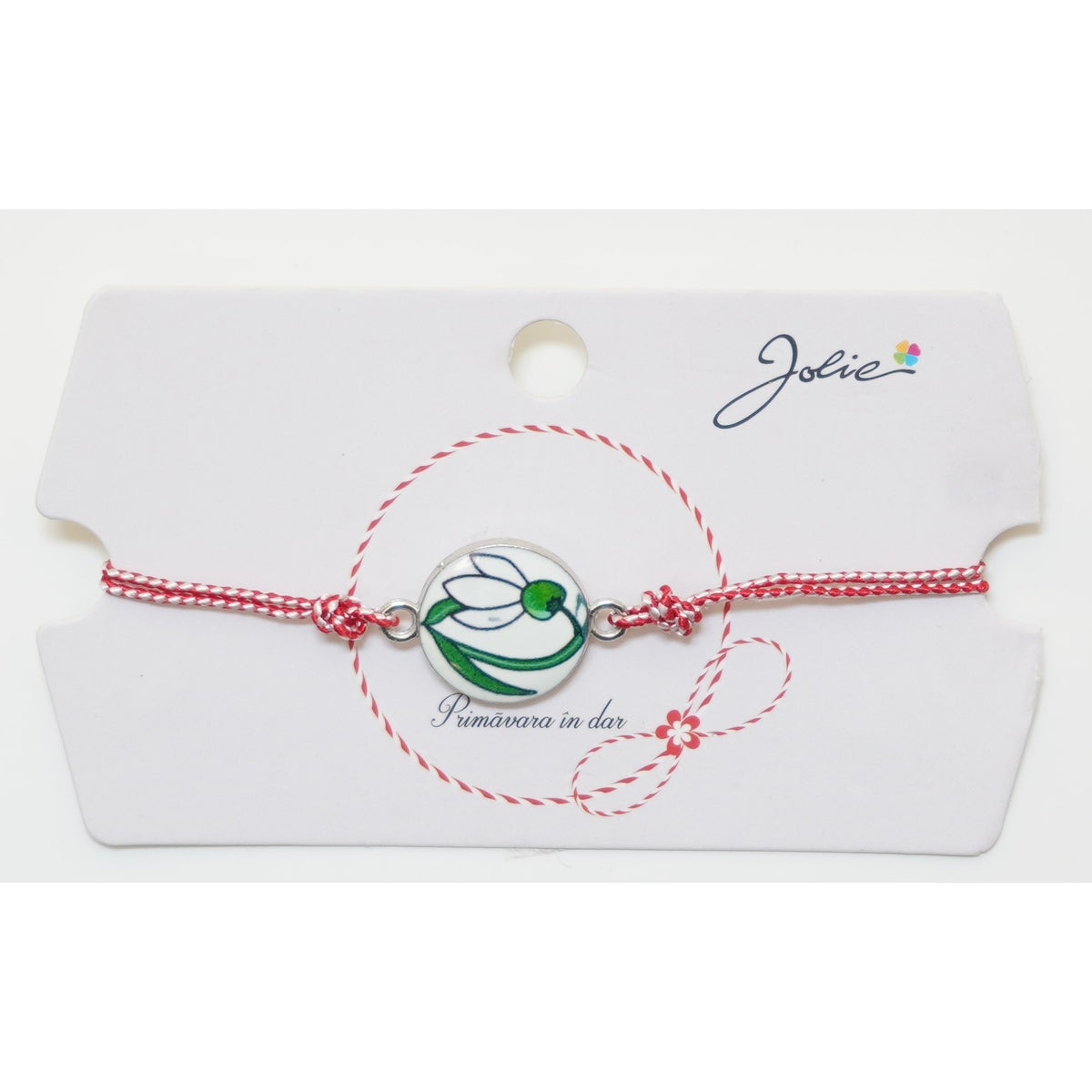 Martisor Bratara Traditionala, Pandantive Aprox 2 cm, Model 6