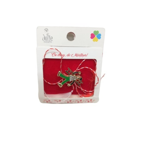Martisor Brosa Cosar Model B-36 5.5cm x 7cm