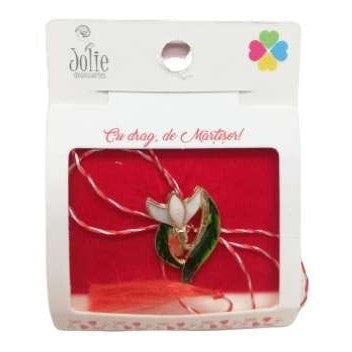 Martisor Brosa Ghiocel Model B-21 5.5cm x 7cm