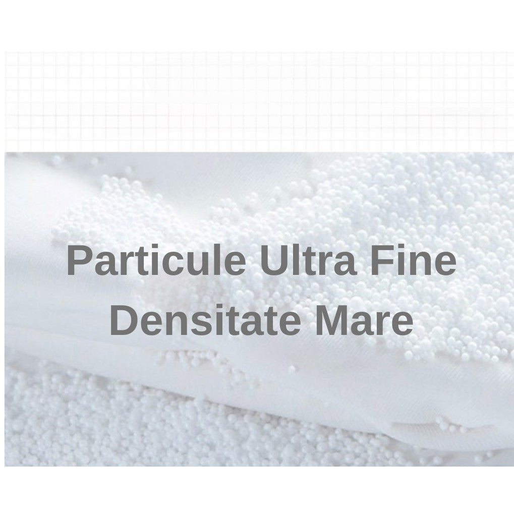 Masca de dormit, Kadeny, 2 in 1, cu Tetiera, din Particule de Spuma si Bumbac, Gri Inchis