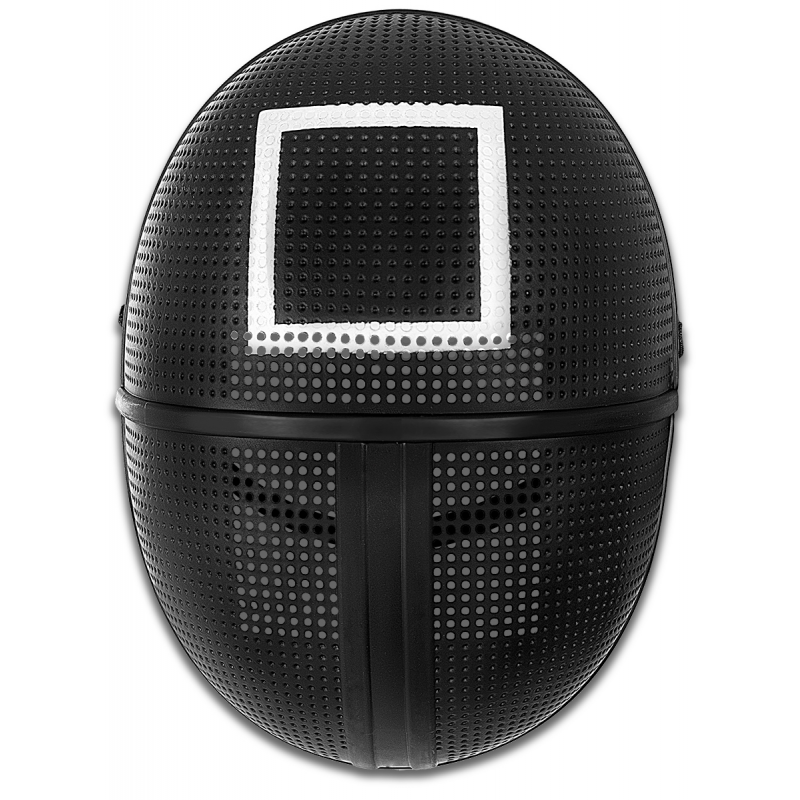 Masca - Squid game (Jocul calamarului) - model patrat, plastic rezistent, 6+ ani