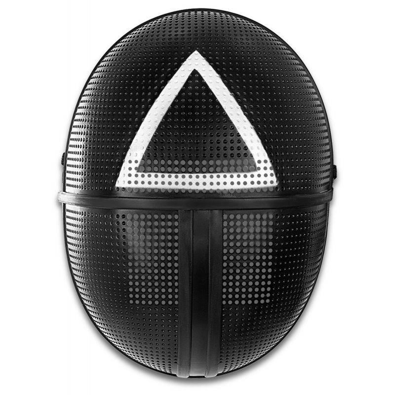 Masca - Squid game (Jocul calamarului) - model triunghi, plastic rezistent, 6+ ani