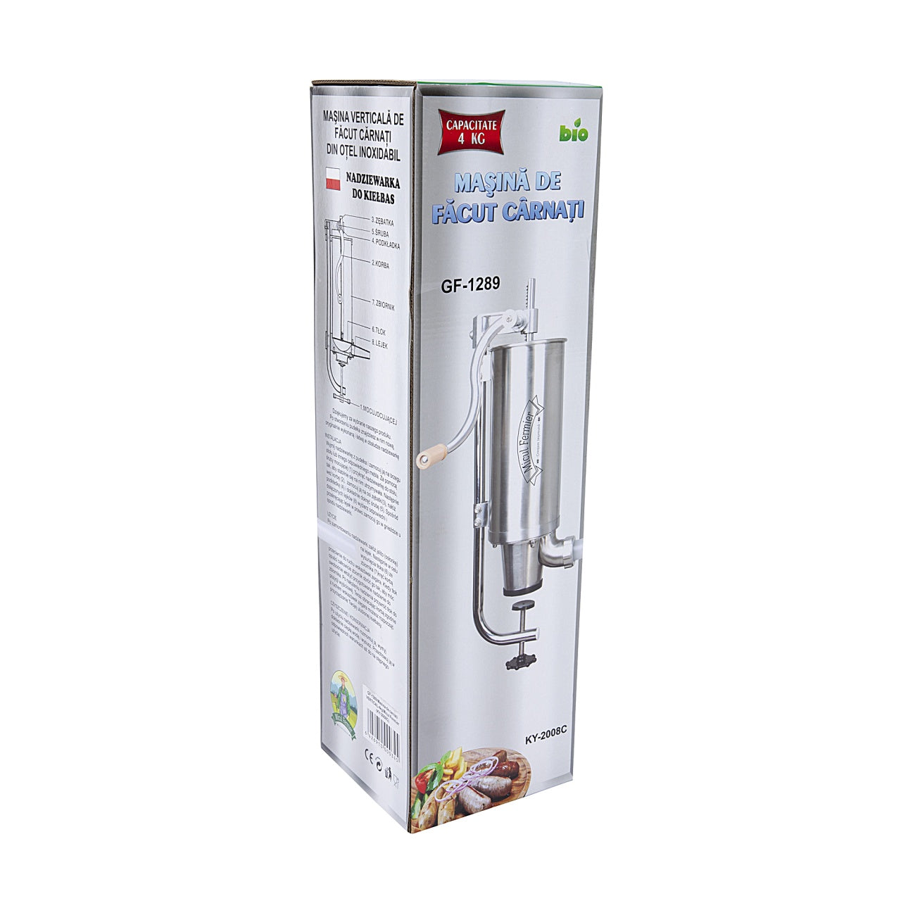 Masina de carnati VERTICAL 4kg (YG-2008C) MF