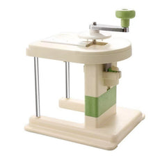 Masina Manuala pentru Maruntit Varza, Kaveny, cu Maner Rotativ, Lame din Inox, Corp din Plastic, pentru Legume si Fructe, 20 x 20 x 15 cm, Alb