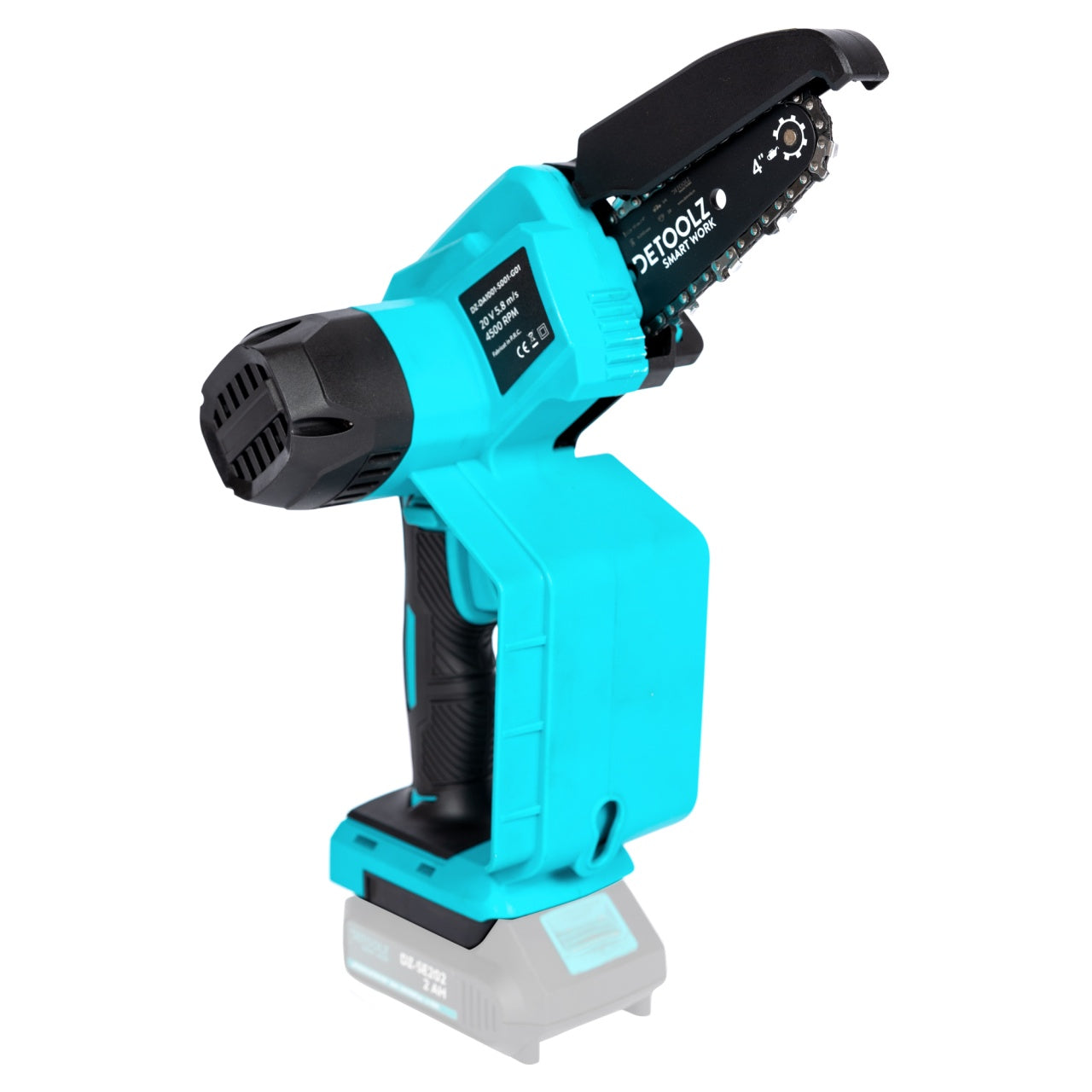 Mini drujba pe acumulator, inclinata, Detoolz 20V