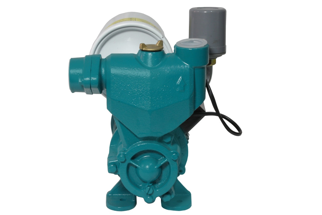 Mini hidrofor Micul Fermier 0.37 kW, debit maxim 2200l/h, inaltime maxima de pompare 33m, corp pompa fonta, capacitate vas expansiune 2 litri