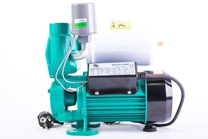 Mini hidrofor Micul Fermier 0.37 kW, debit maxim 2200l/h, inaltime maxima de pompare 33m, corp pompa fonta, capacitate vas expansiune 2 litri