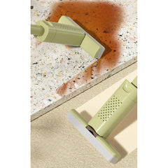 Mini Mop, Kaveny, Pentru Uz Casnic, Sistem Autostoarcere, Portabil, Mop cu Burete, Rotire 180°,15 x 27.5 cm, Verde