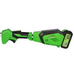 Motocoasa (Trimmer) electrica Micul Fermier 20V, 2 acumulatori 4Ah, maner simplu, motor fara perii