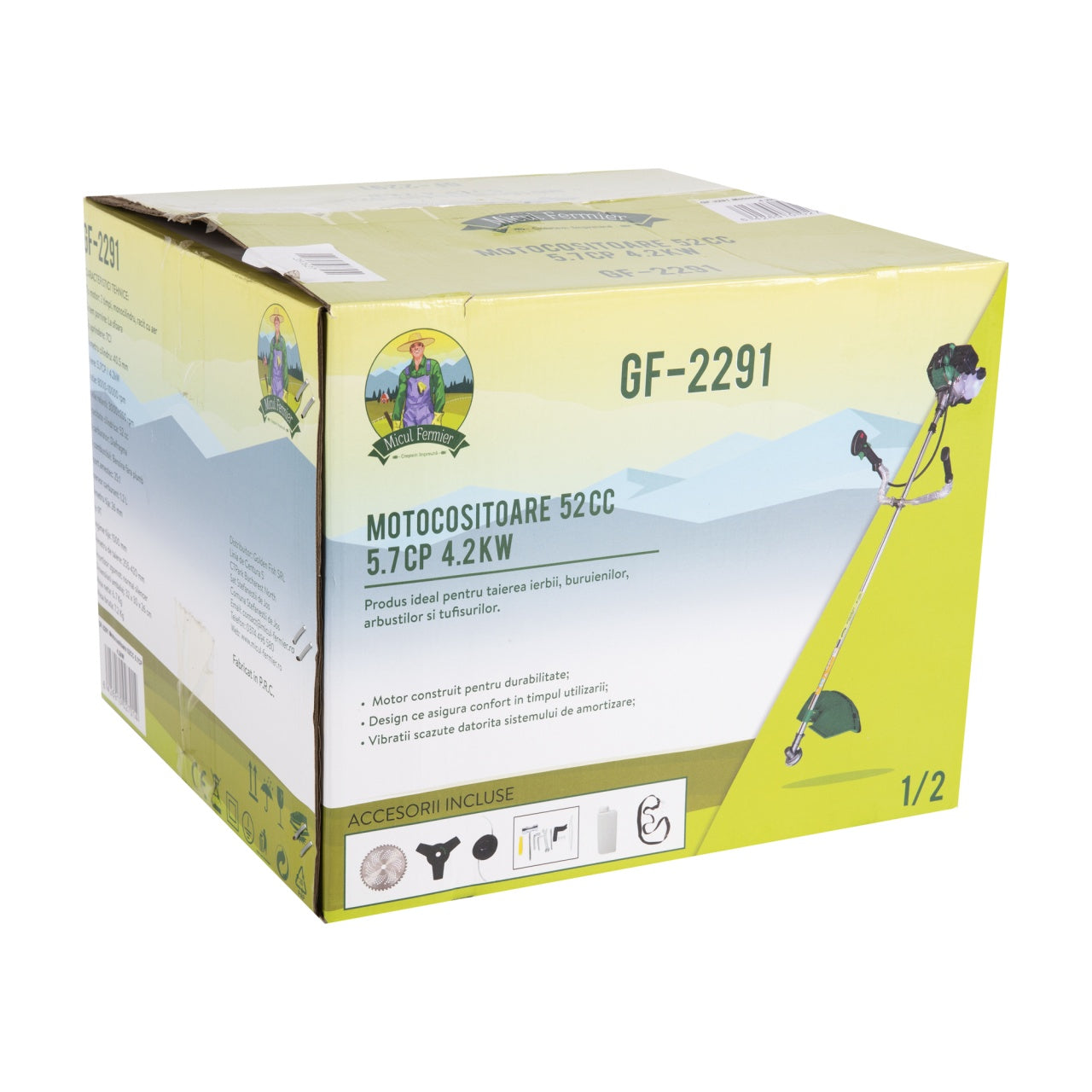 Motocositoare 52CC 5.7HP 4.2KW