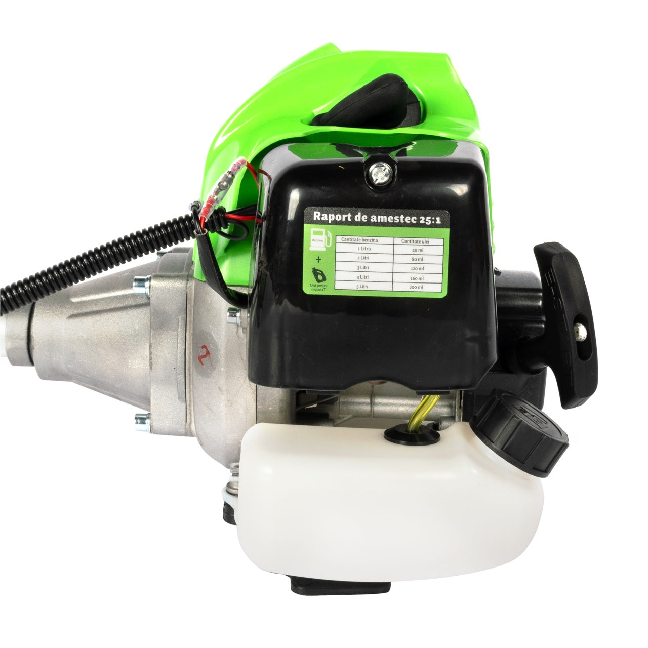 Motocositoare Micul Fermier 2.5CP, 52CC, motor benzina 2T, pornire rapida, 3 accesorii, tija 28mm