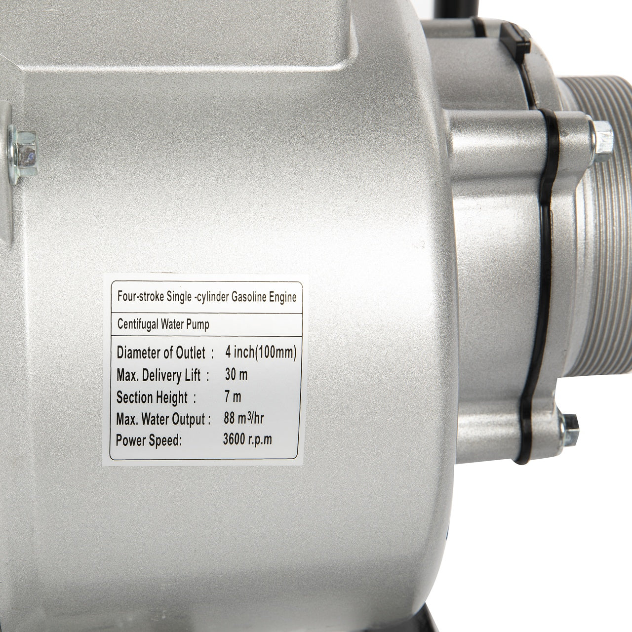 Motopompa Micul Fermier 13cp 389cc, benzina 4t, racord 4", debit 80000l/h