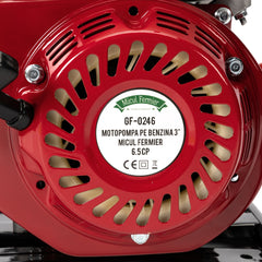 Motopompa Micul Fermier 6.5cp 196cc, benzina 4t, racord 3", debit 60000l/h