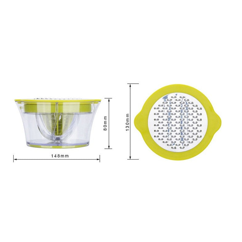 Storcator de Fructe 2 in 1, Kadeny, cu Razatoare si Separator Ou, 14.8 x 8 x 13 cm, Verde